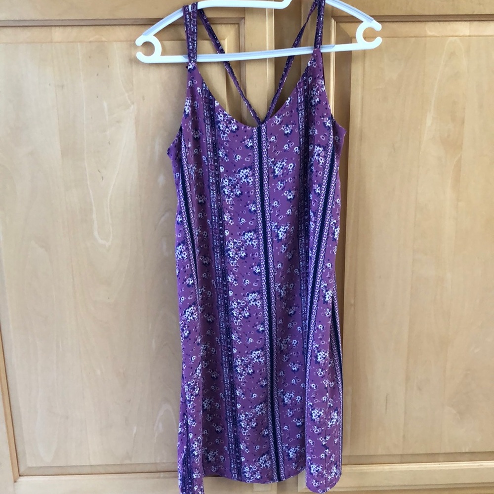 Cute purple summer dress!
